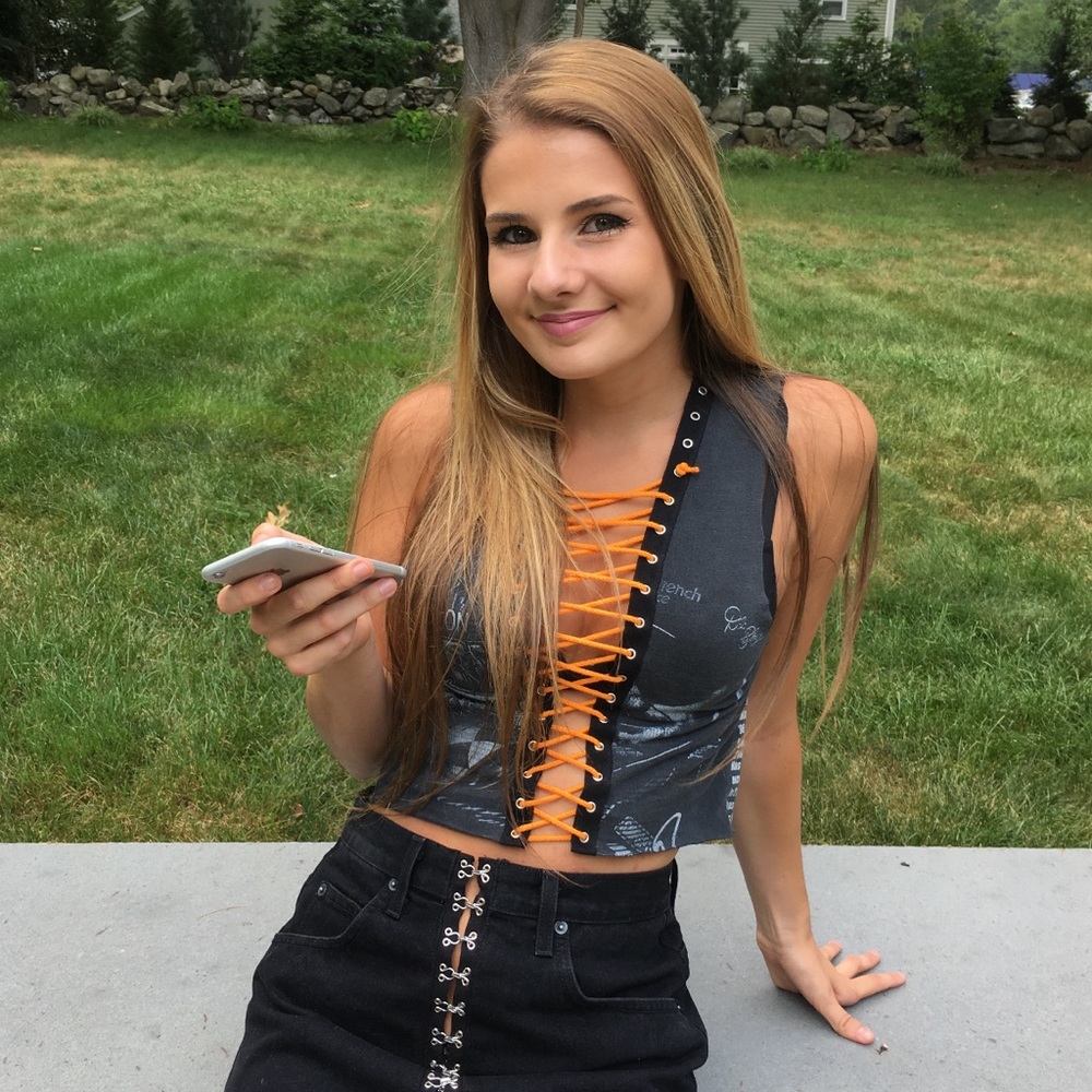 LF vintage crop top
